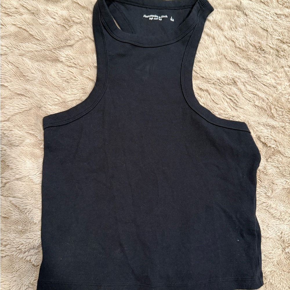 Abercrombie & Fitch Black Tank Top